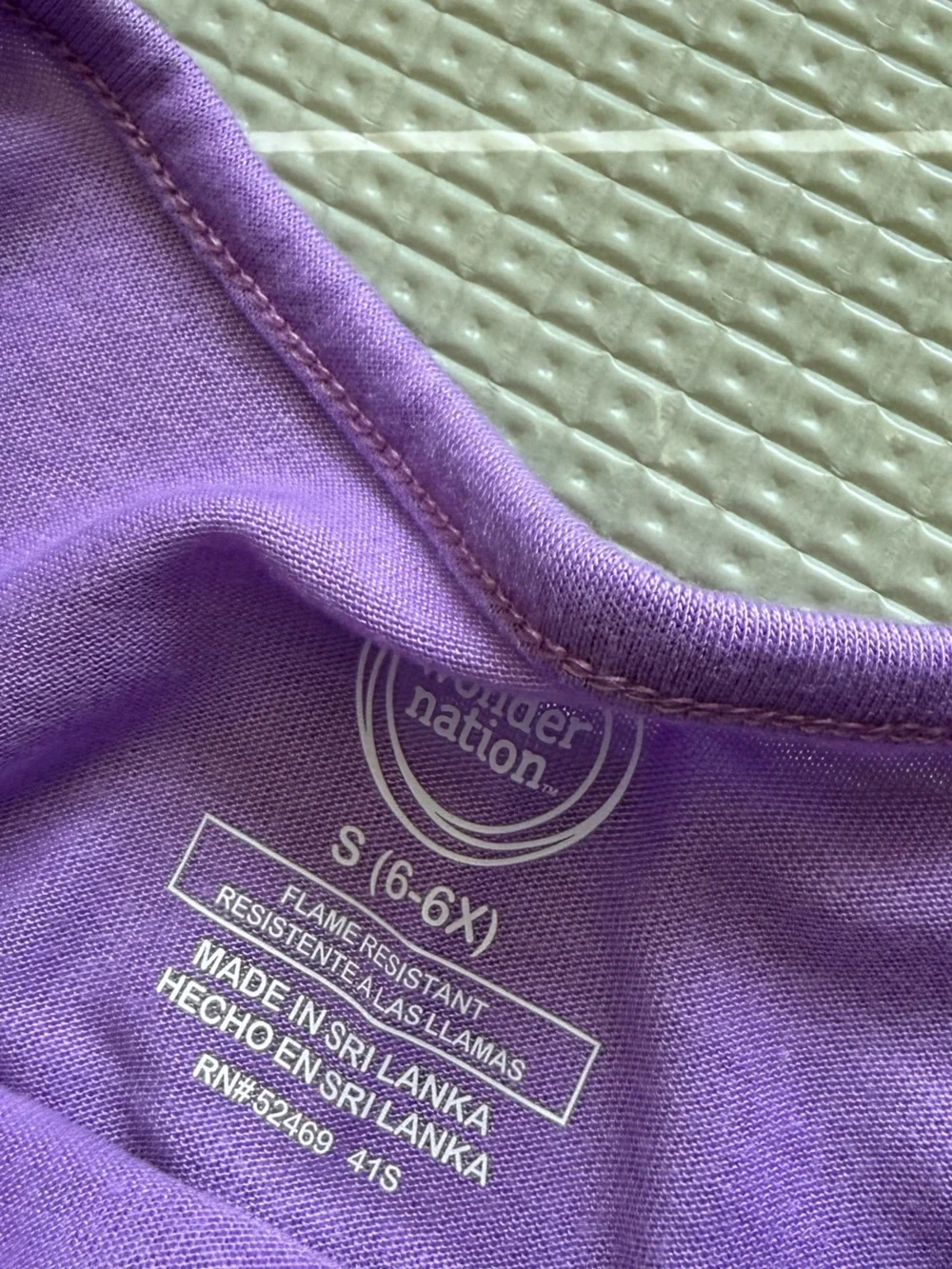 Justice|Big girl two tops-Purple Unicorn Graphic Long Sleeve & glitter tee•••